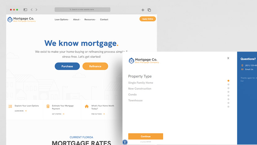 Just dropped our newest mortgage website theme: v10